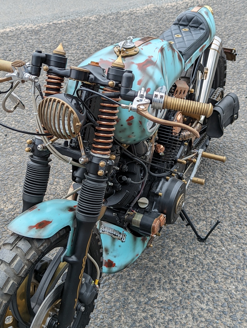 Yamaha Virago Steampunk Ratbike