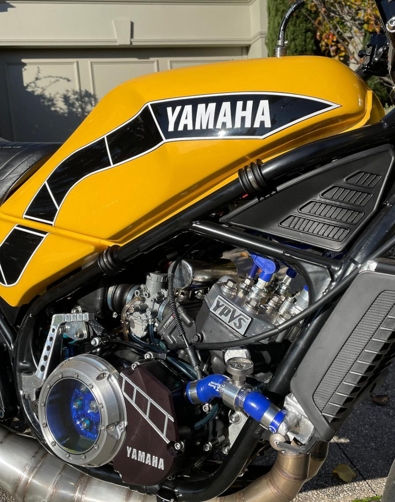 Yamaha RZ350 Hybrid Restomod