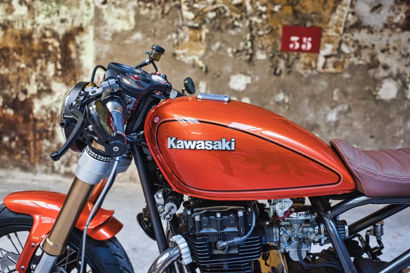 Kawasaki KZ400 Cafe Racer