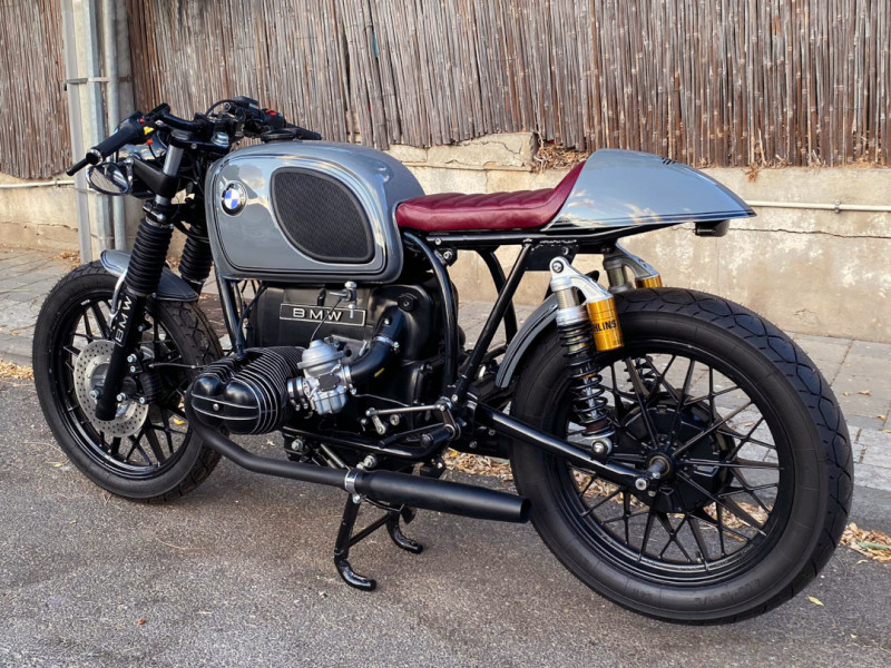 1000cc Slash 5: 1972 BMW R60/5 Café Racer – BikeBound