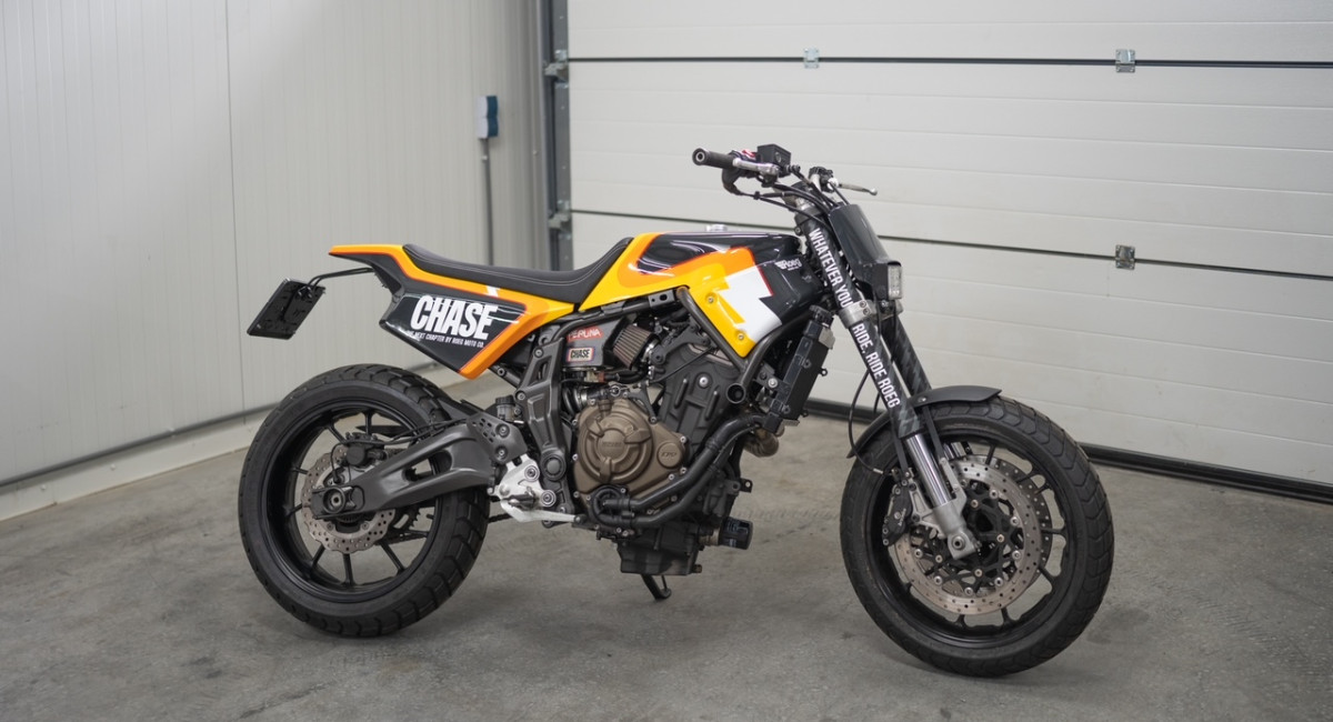 Yamaha MT07 Tracker Scrambler