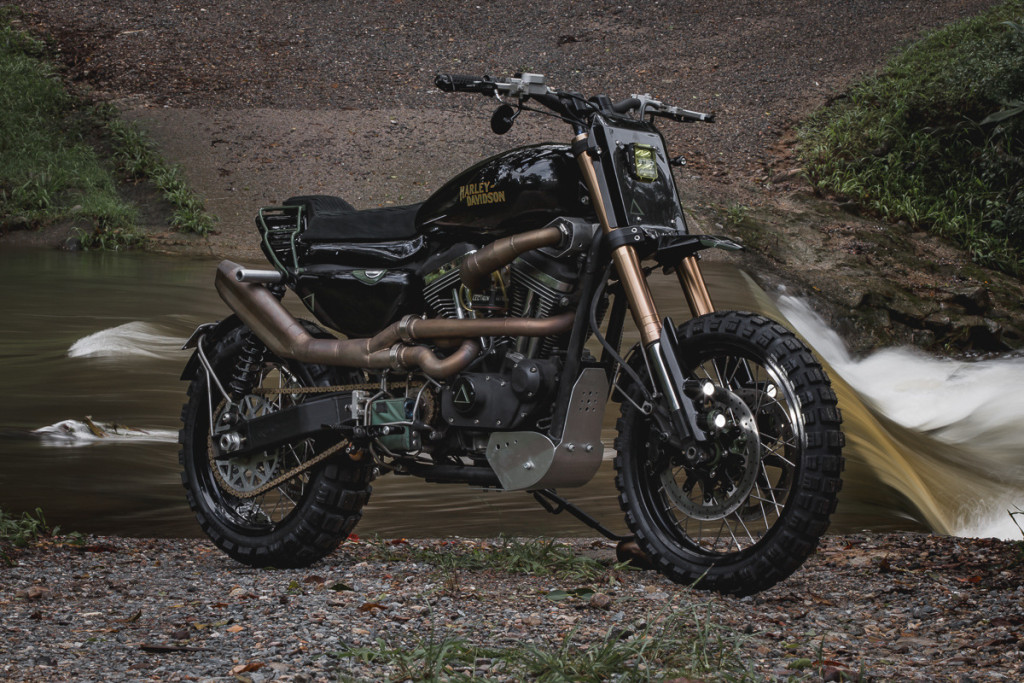 Harley Sportster Adventure Scrambler