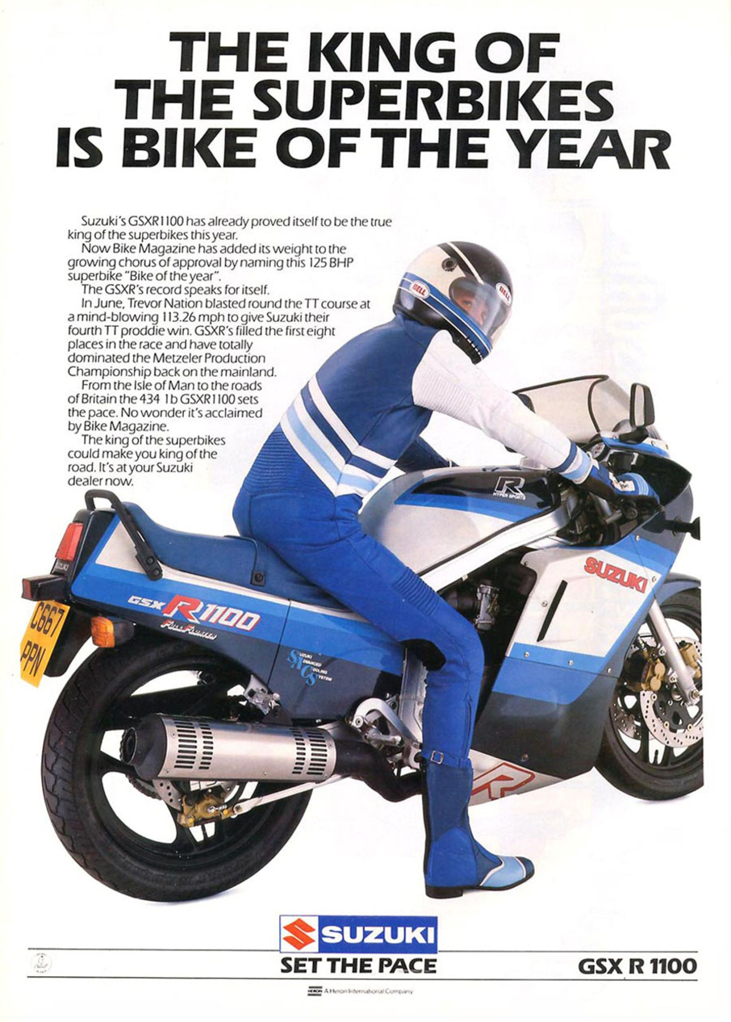 Gsx R 1100 Born on the Track: Suzuki GSX-R1100 Restomod – BikeBound