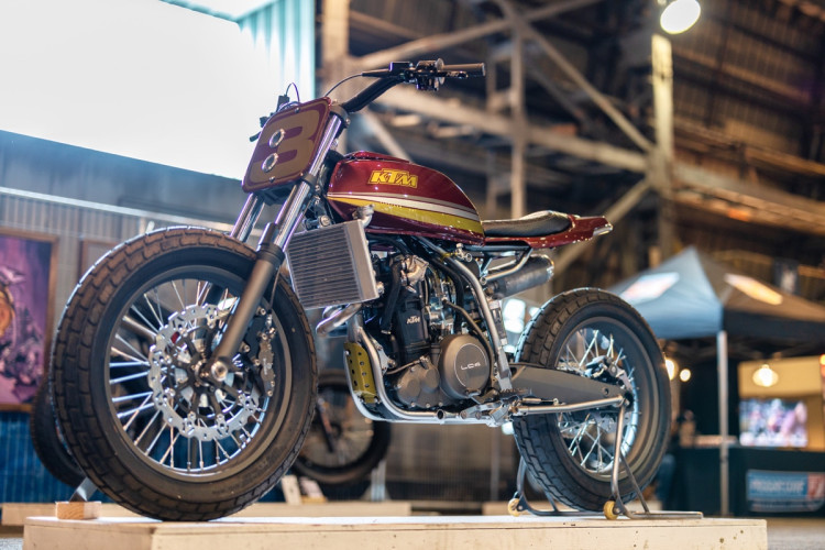 Duke 2.0: KTM 640 Street Tracker – BikeBound