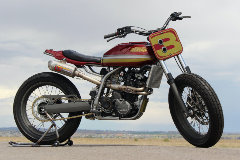 Duke 2.0: KTM 640 Street Tracker – BikeBound