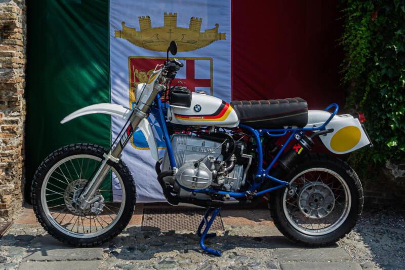 Flat Twin Vinduro: BMW R100GS “Six Days” – BikeBound