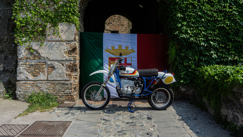 Flat Twin Vinduro: BMW R100GS “Six Days” – BikeBound