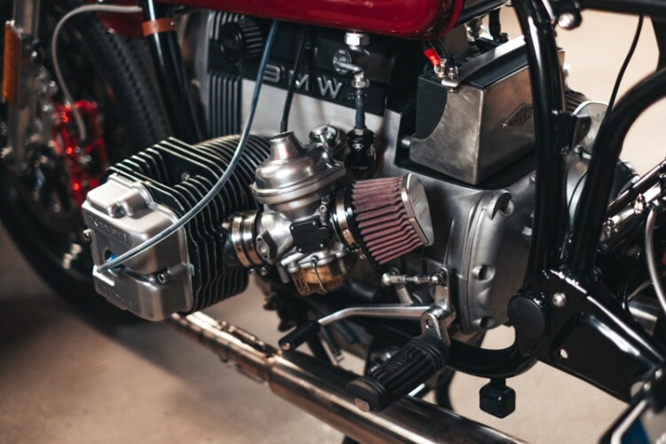 Four-Valve Boxer: BMW R100 Café Racer – BikeBound