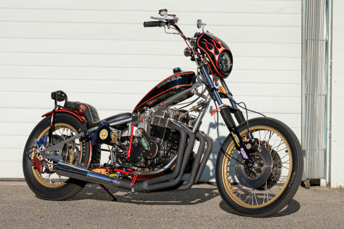 Luxus Honda Chopper Bike Fotosnull