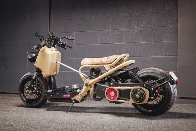 Ruckus Sled: GY6-Powered Honda Zoomer – BikeBound