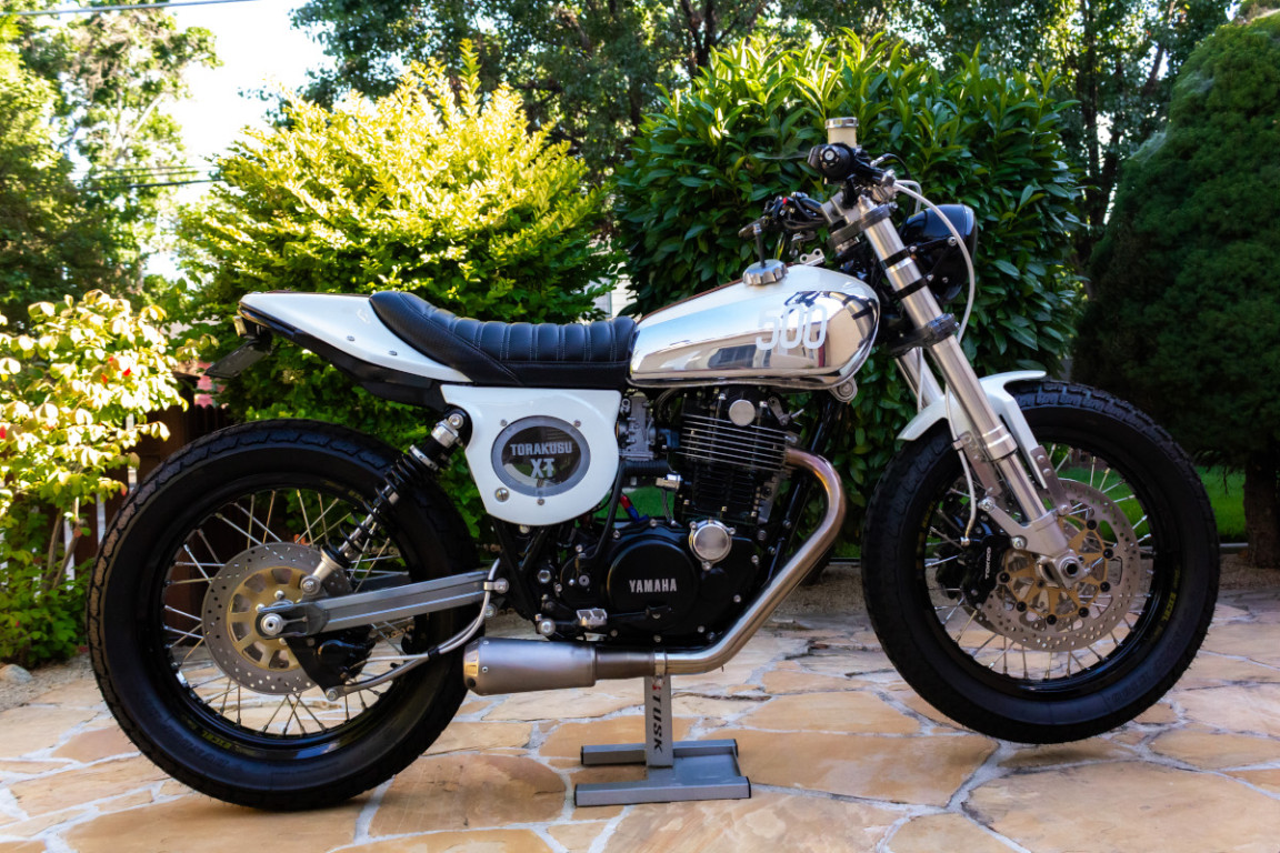 Torakusu XT: Yamaha XT500 Street Tracker – BikeBound