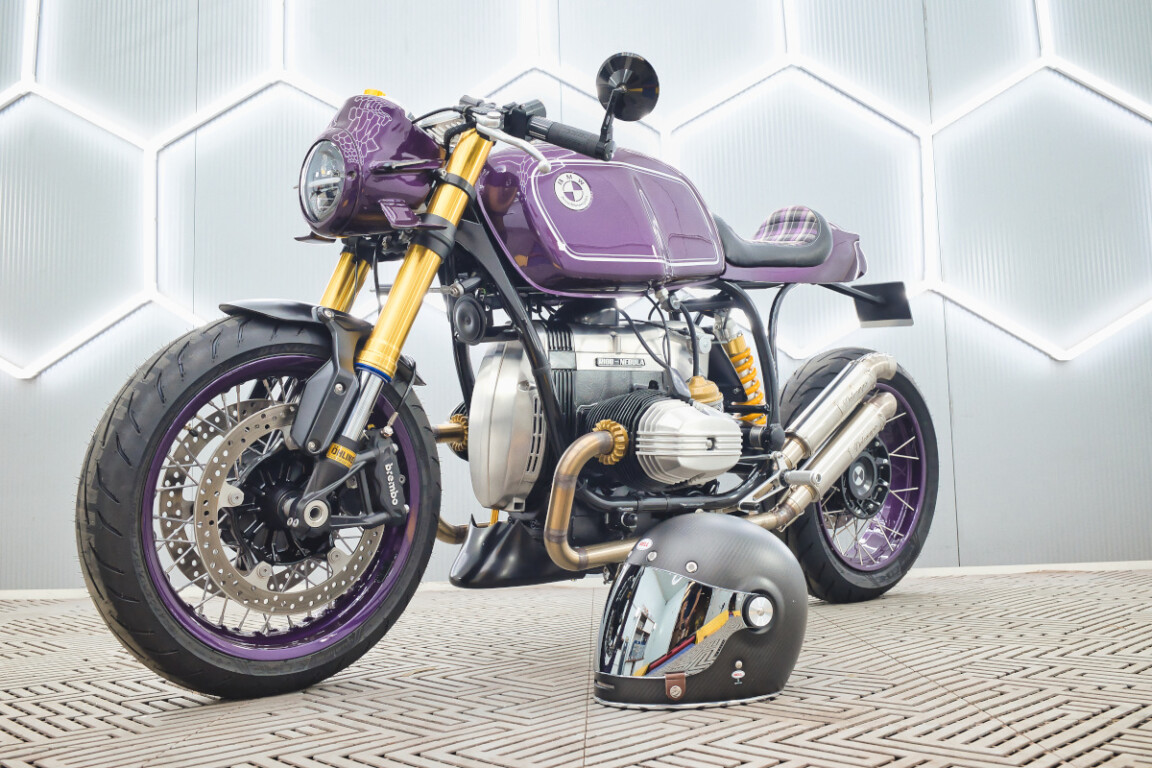 Neo-Retro Nébula: BMW R100 Café Racer – BikeBound