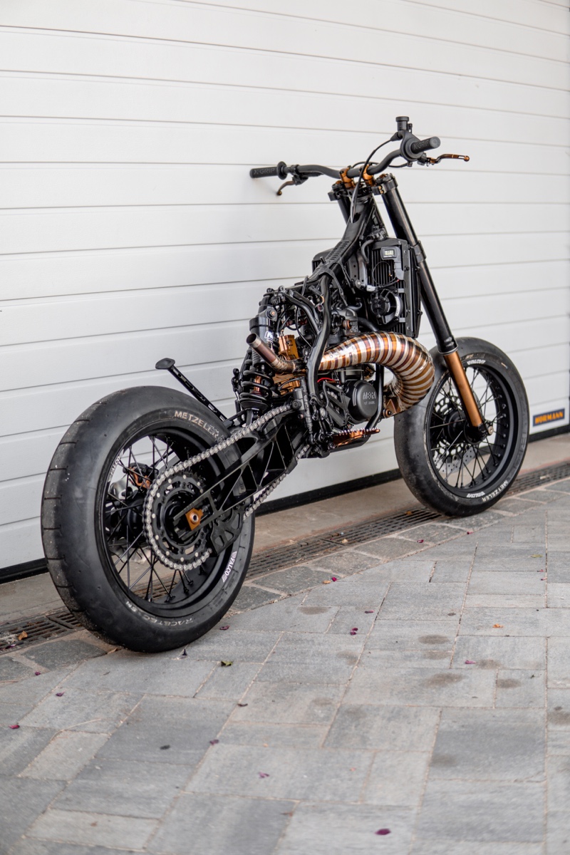 MEGASGAS 700cc Two Stroke Supermoto BikeBound