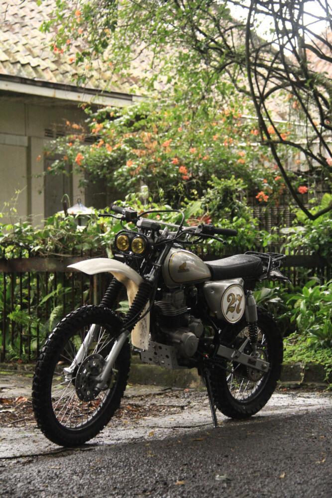Java Tigris: Honda Tiger 2000 Scrambler – BikeBound