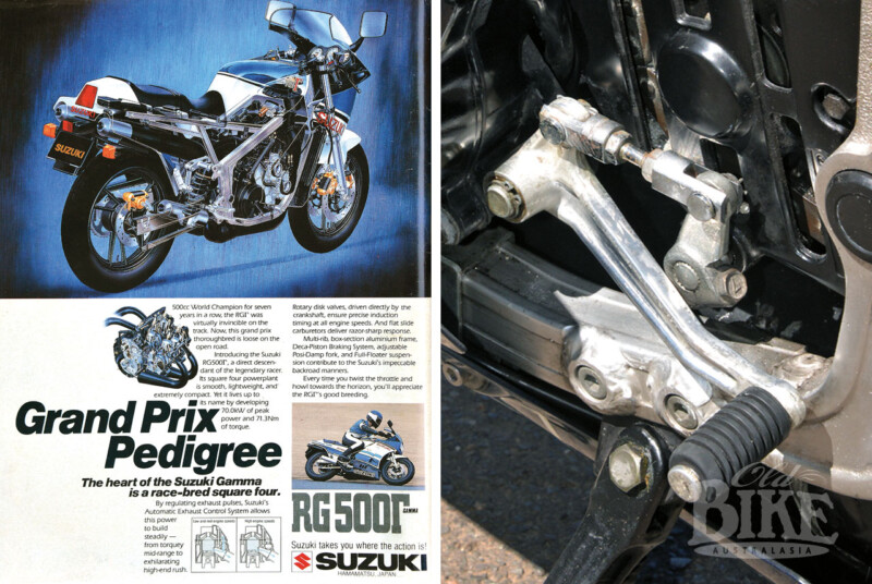 Naked Gamma: Custom Suzuki RG500 – BikeBound