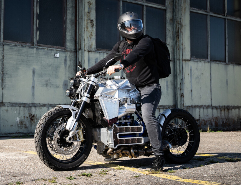 Scarecrow-2: Radical BMW K1100 Custom – BikeBound