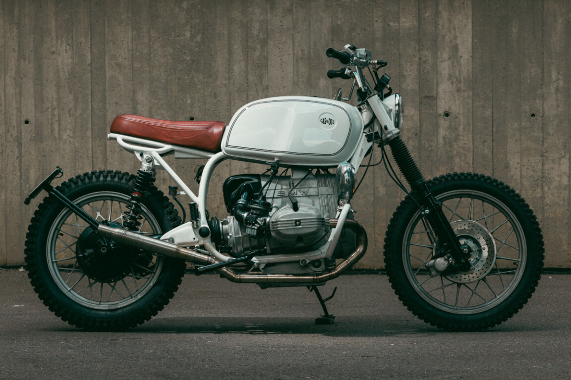 R100 On Hand White Spring: BMW R100 Roadster – BikeBound