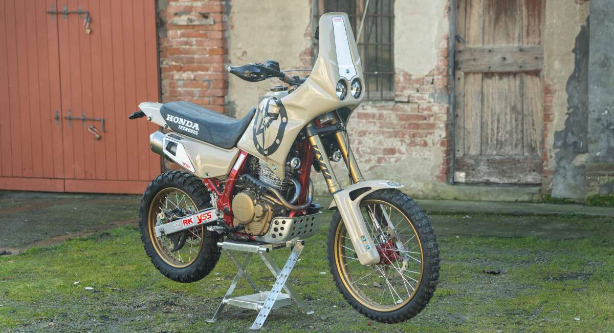 Honda NX650 Dominator Rally Bike