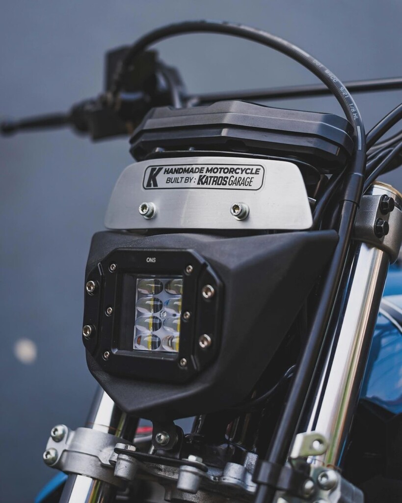 Yamaha WR155 Tracker Scrambler