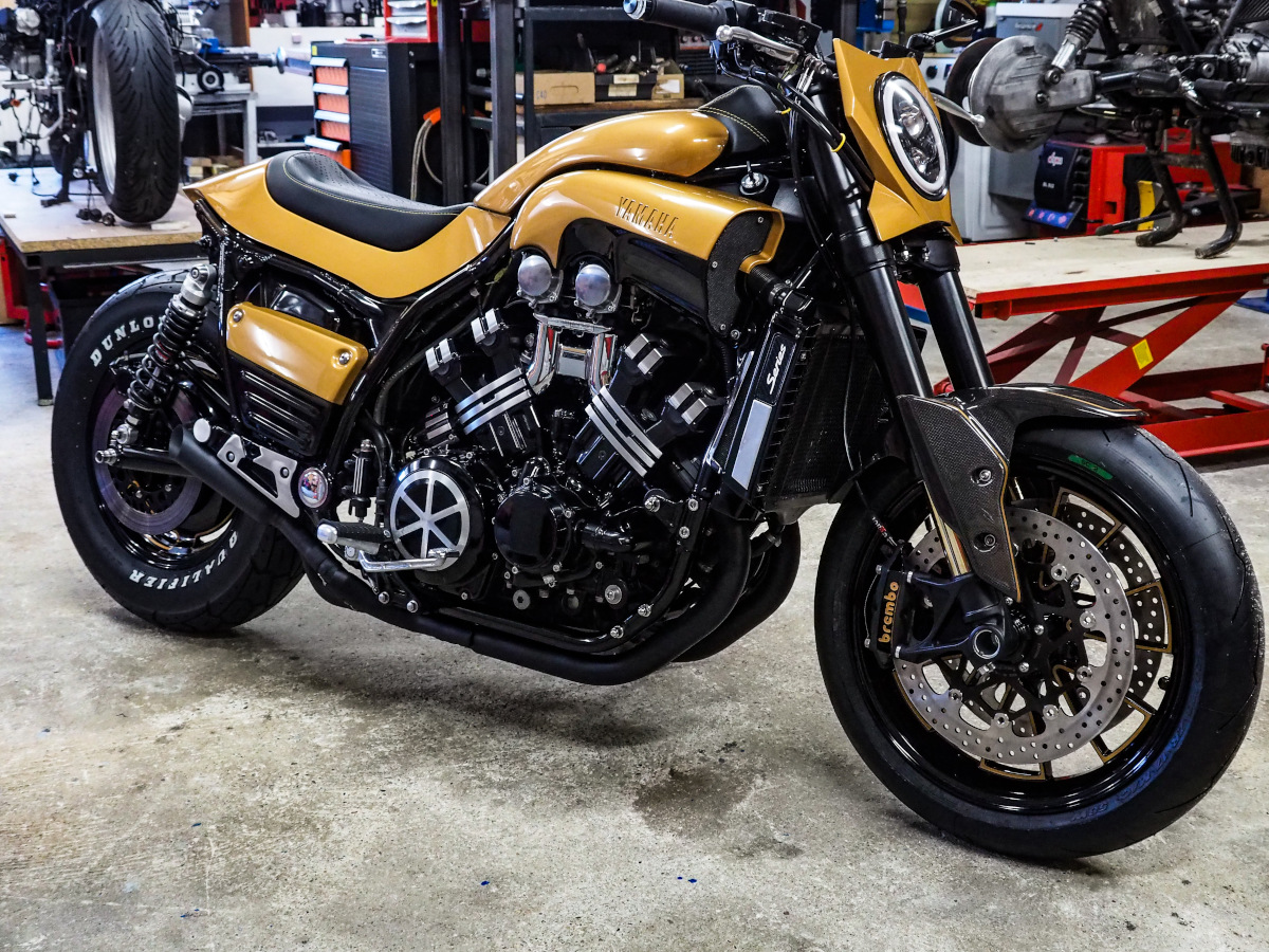 Mad Max Yamaha V Max 1200 Custom BikeBound Mad Max Yamaha V Max 1200 Custom BikeBound