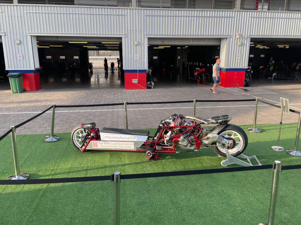 Turbo Ducati 998 Land Speed Bike