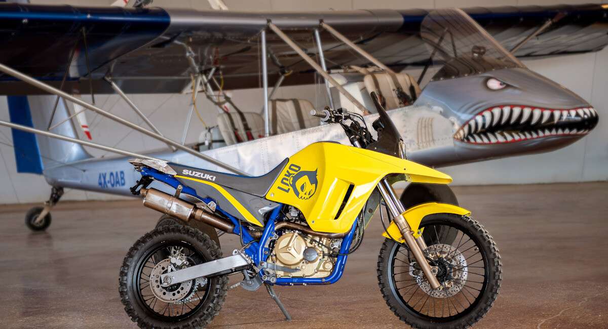 Suzuki DR800S Big Custom