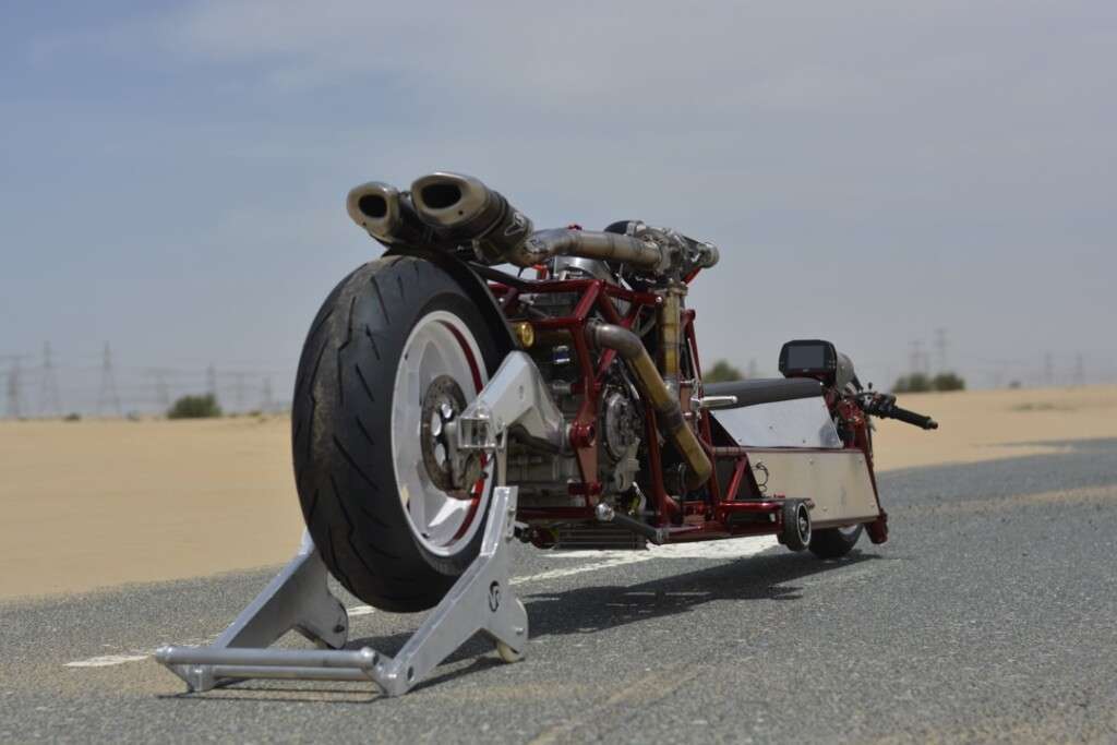 Turbo Ducati 998 Land Speed Bike