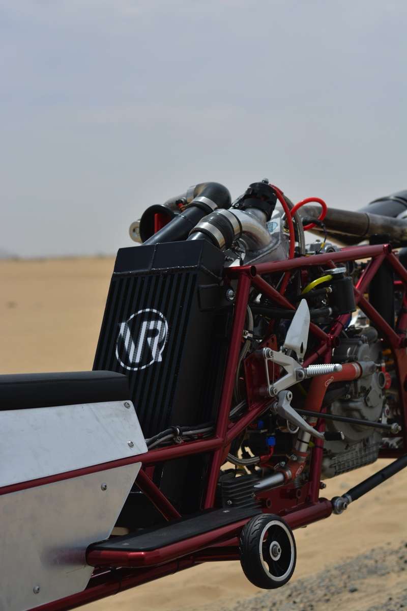 Turbo Ducati 998 Land Speed Bike