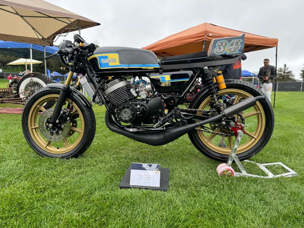 A-SPEC: Liquid-cooled Yamaha RD400 Café Racer – BikeBound
