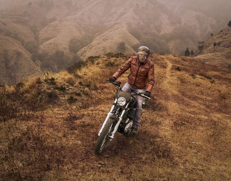 Royal Enfield Classic 500 Trials Scrambler
