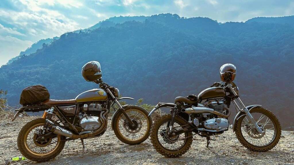 Royal Enfield Classic 500 Trials Scrambler