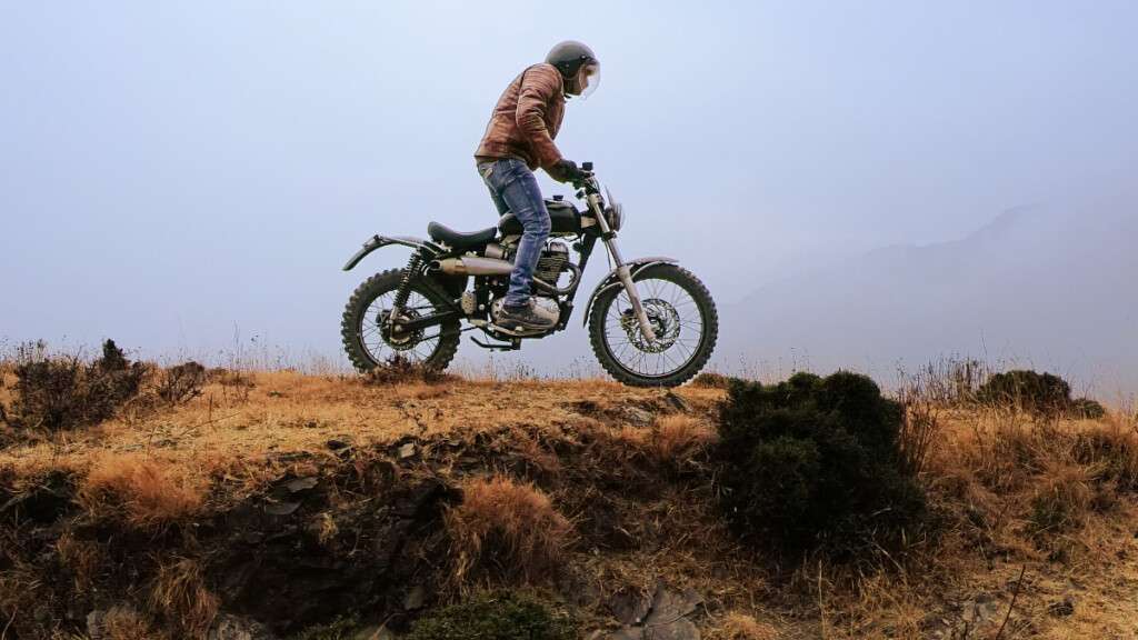 Royal Enfield Classic 500 Trials Scrambler