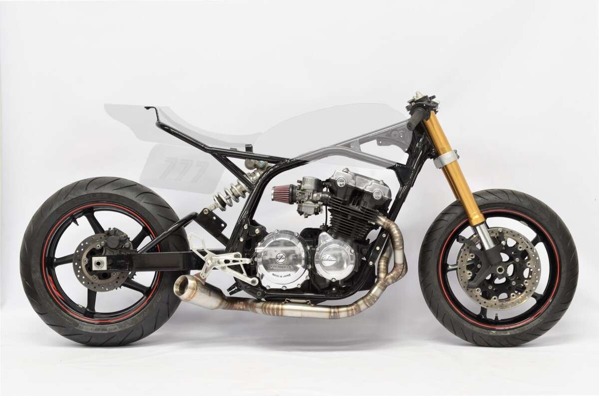 Roars Like a Lion: Honda CB750/R1 Retro Racer – BikeBound