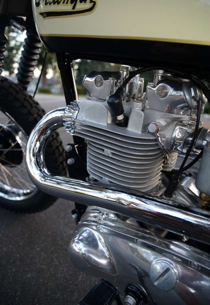 ’49 Big Bear Scrambler: Triumph TR5 Trophy – BikeBound
