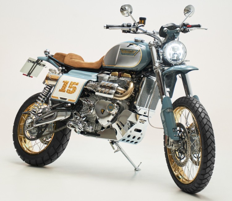 Shaken, Not Stirred: Custom Triumph 1200XE Scrambler – BikeBound