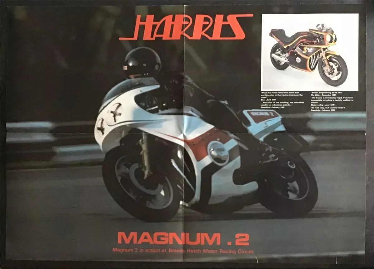 Touch Too Much: 1428cc GSX-Powered Harris Magnum II – BikeBound