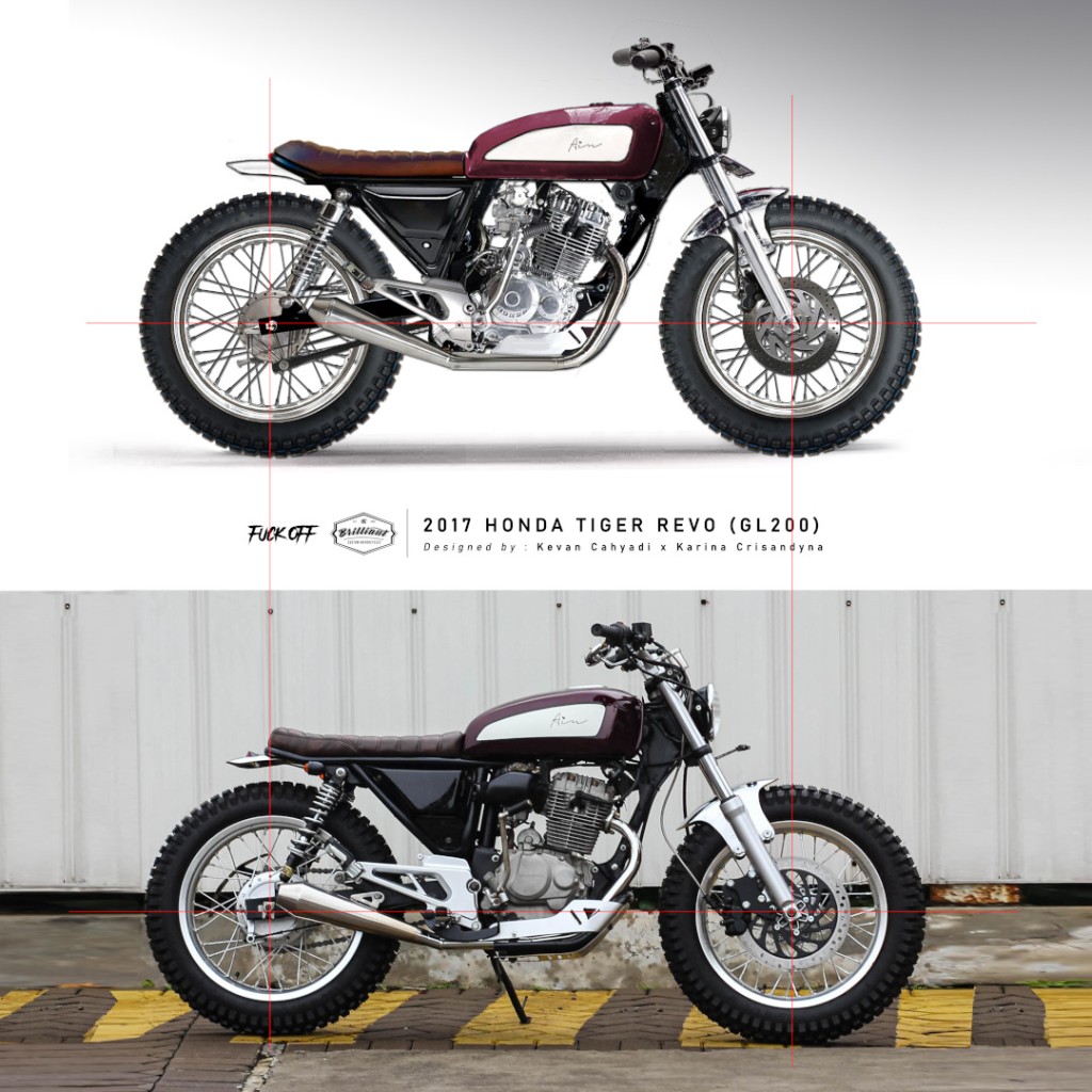 Honda GL200 Tiger Revo Custom