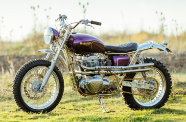 Kawasaki W650 Desert Sled Scrambler