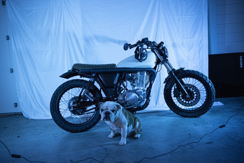 Yamaha SR400 Scrambler