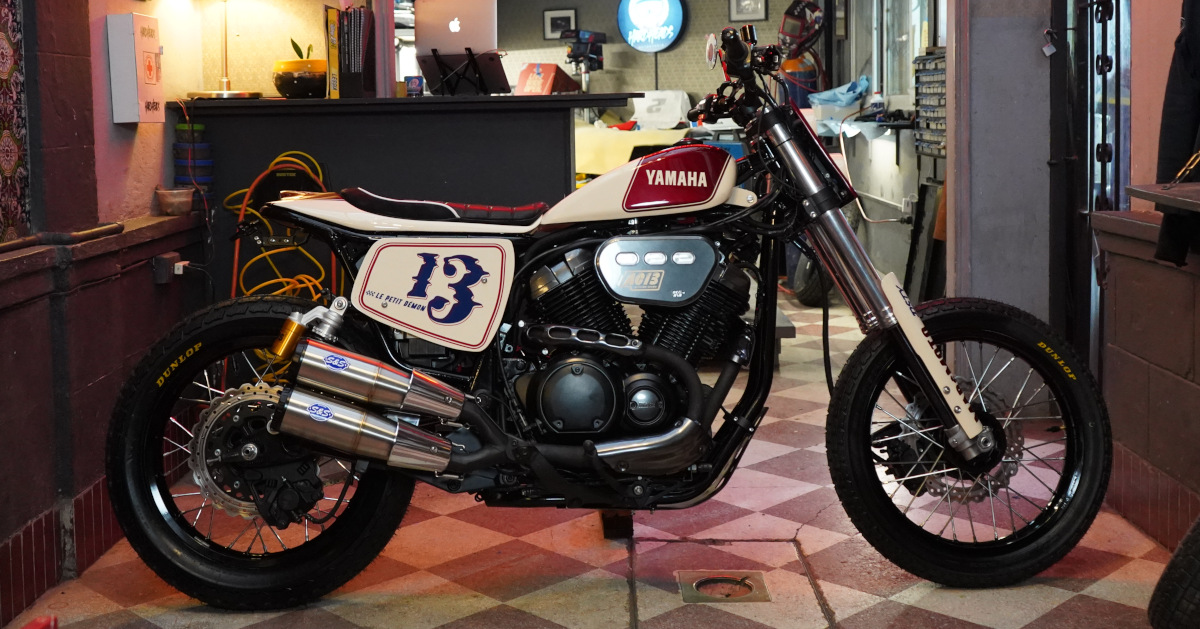 Le Petit Démon: Yamaha SCR950 Street Tracker – BikeBound