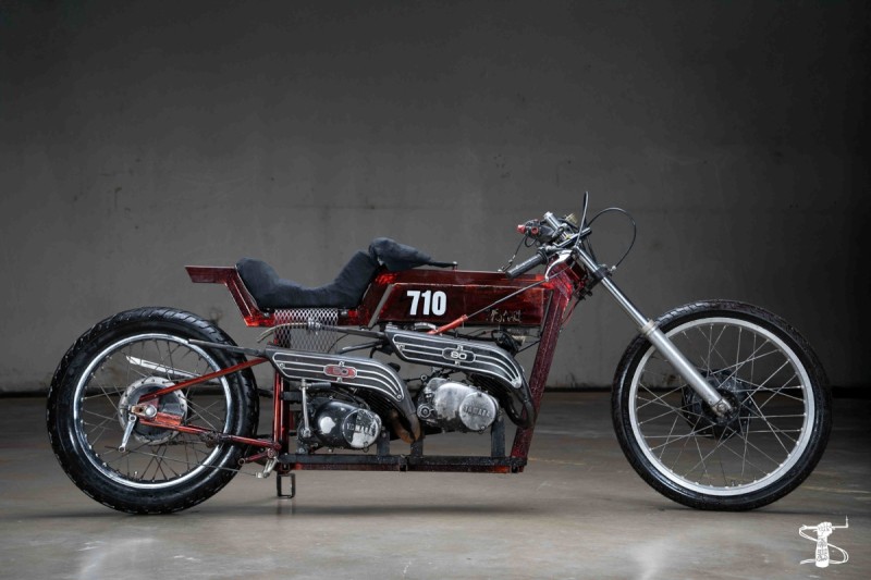 Mx80 Rear MaXimilian: Double-Engine Yamaha MX80 Salt Flat Racer – BikeBound