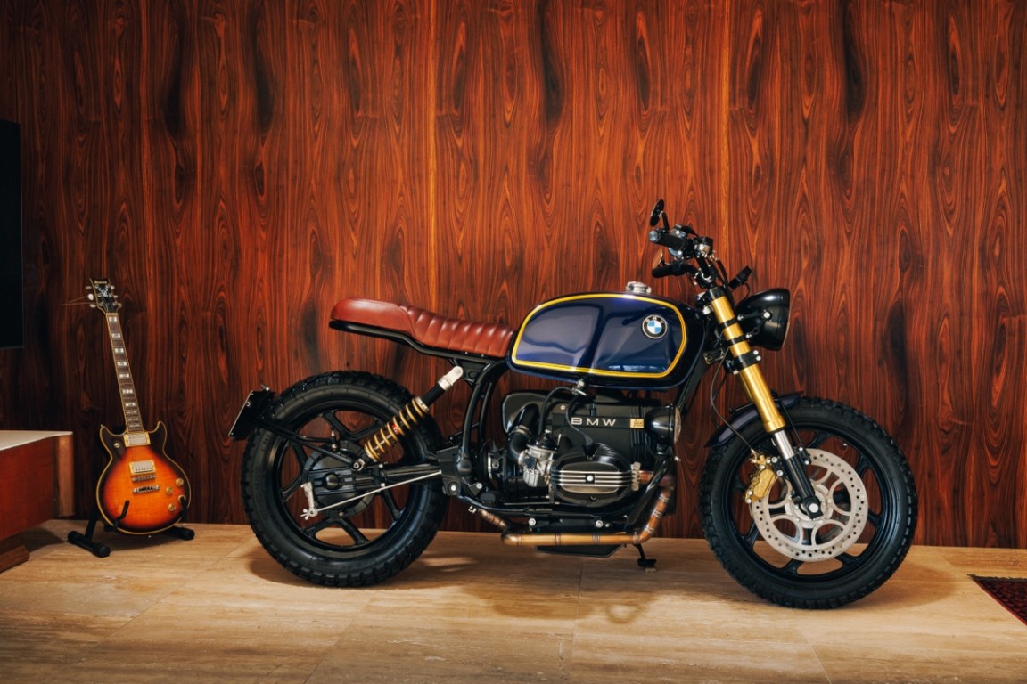 Unique & Functional: “Indigo” BMW R80 Roadster – BikeBound