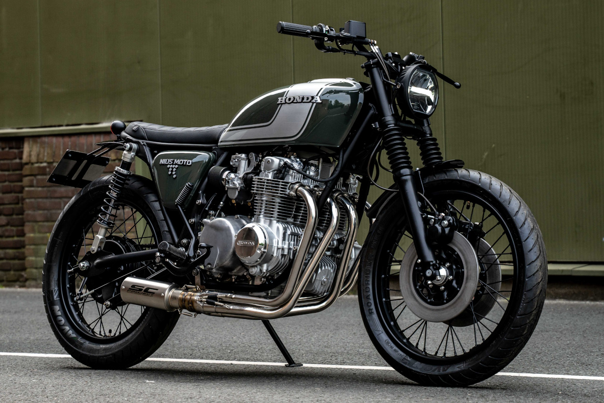 Honda CB550 “Dark Wolf” – Bikebound