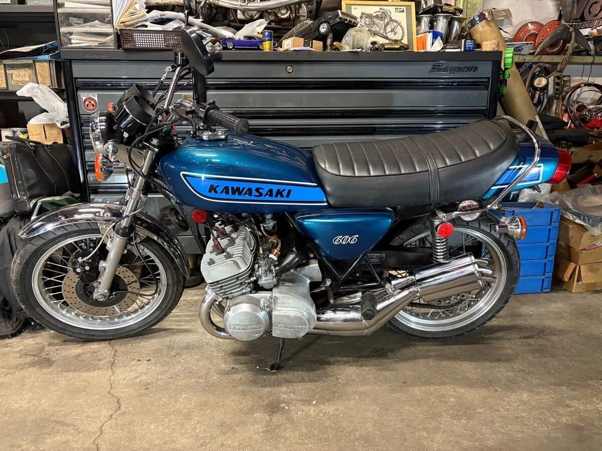 7-Cylinder Kawasaki “KH606” Two-Stroke! – BikeBound