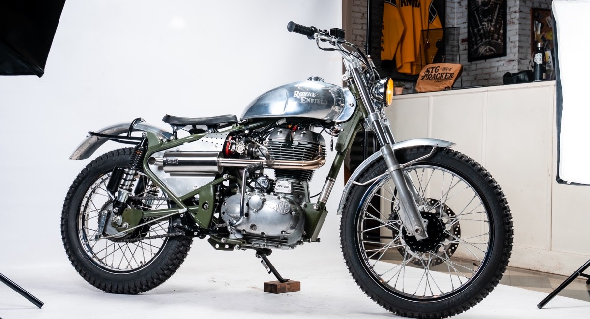 Royal Enfield 500 Scrambler Trials