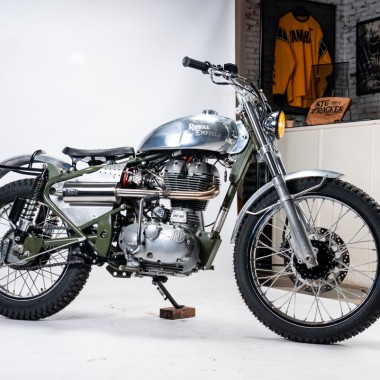 Royal Enfield 500 Scrambler Trials
