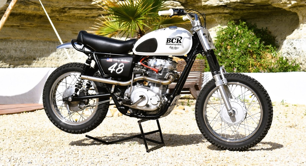 Yamaha XS650 Desert Sled