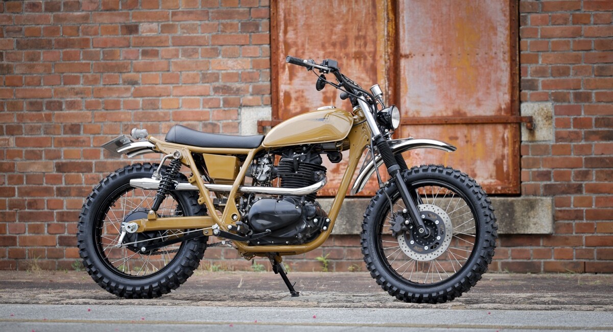 Kawasaki 250 Scrambler