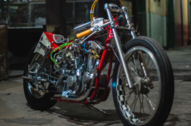 Ironhead drag bike