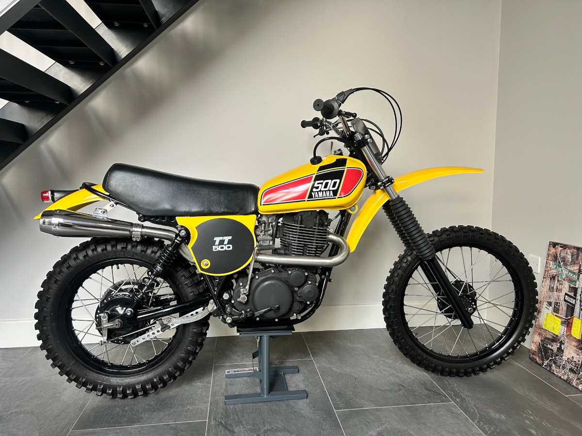 Unique Classic: Yamaha TT500 Restomod – BikeBound